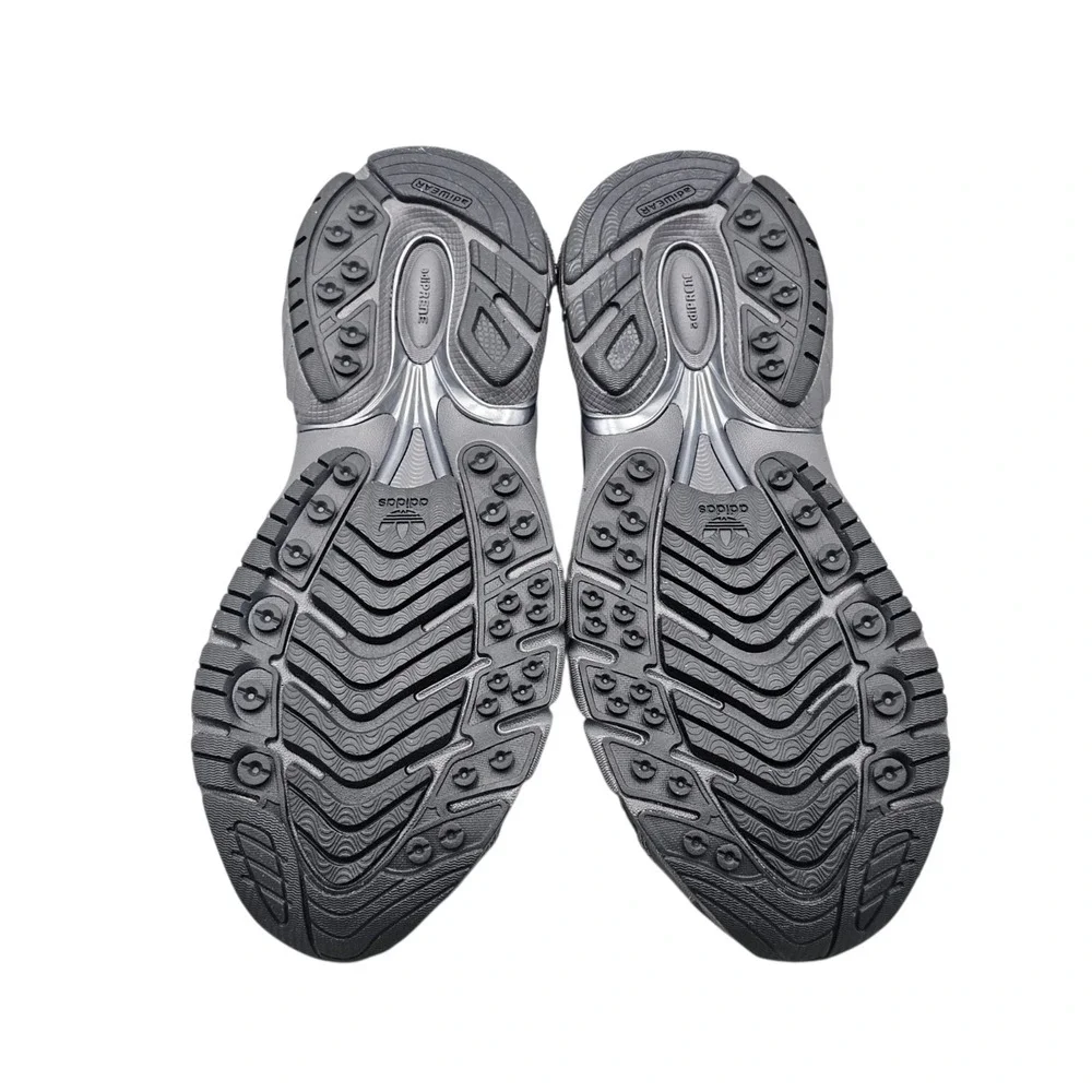 Adidas x Taqwa Bint Ali Womens Size 7 Adistar Pose Iron Metallic Grey Sneakers